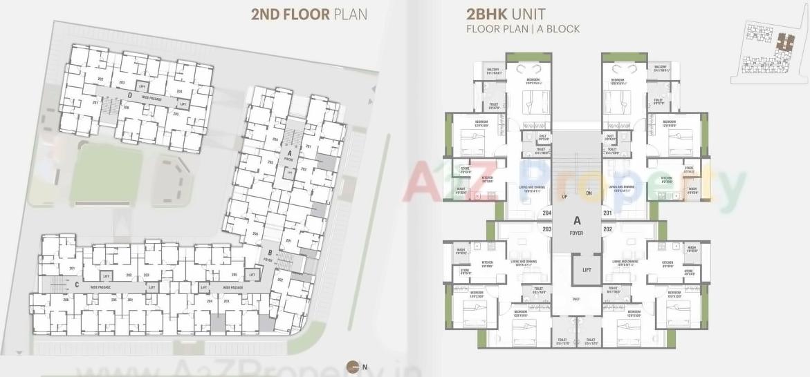 Layout of real estate project Jaldeep Icon Two located at Vejalpur, Ahmedabad, Gujarat