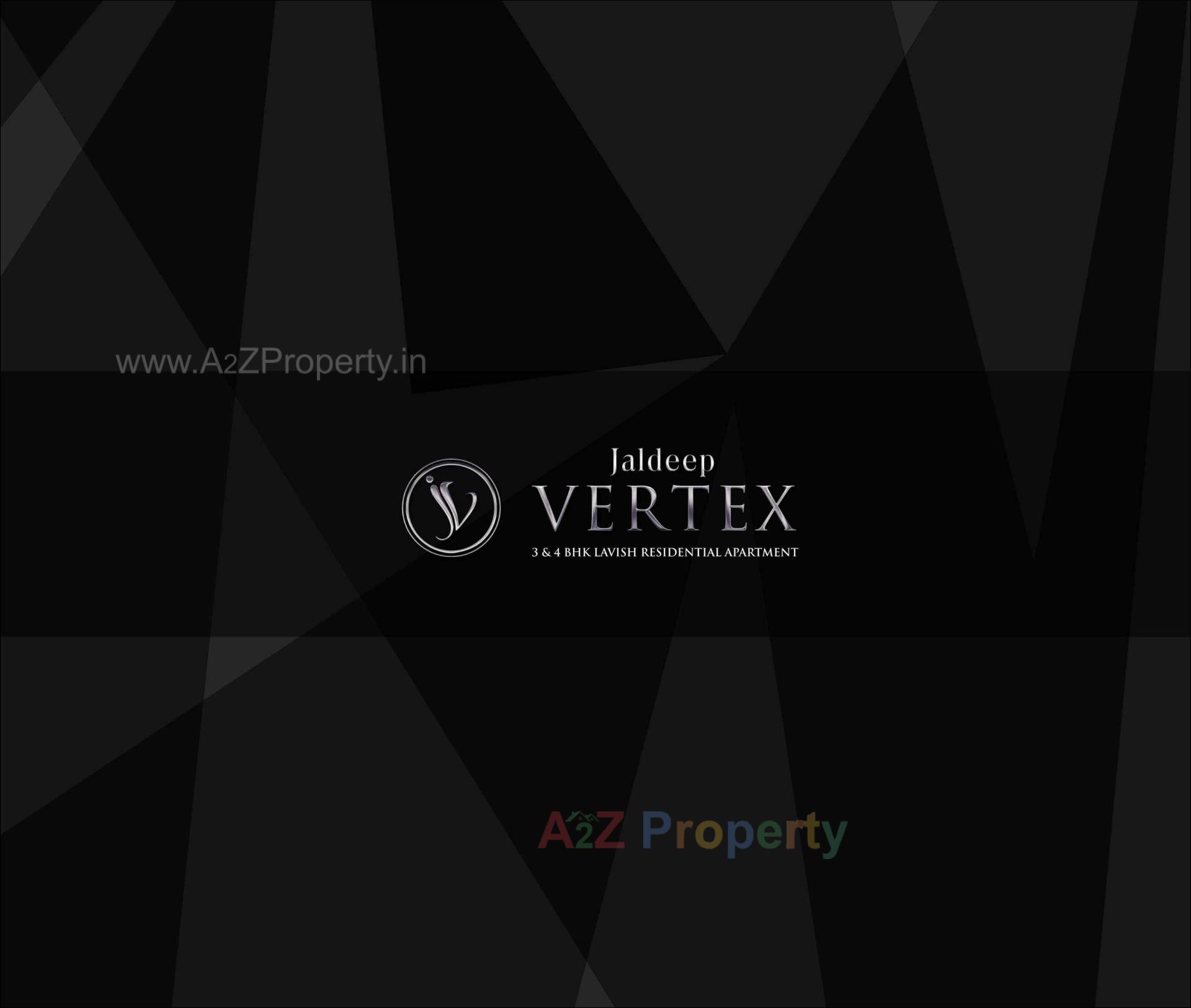 Layout of real estate project Jaldeep Vertex located at Ambli, Ahmedabad, Gujarat