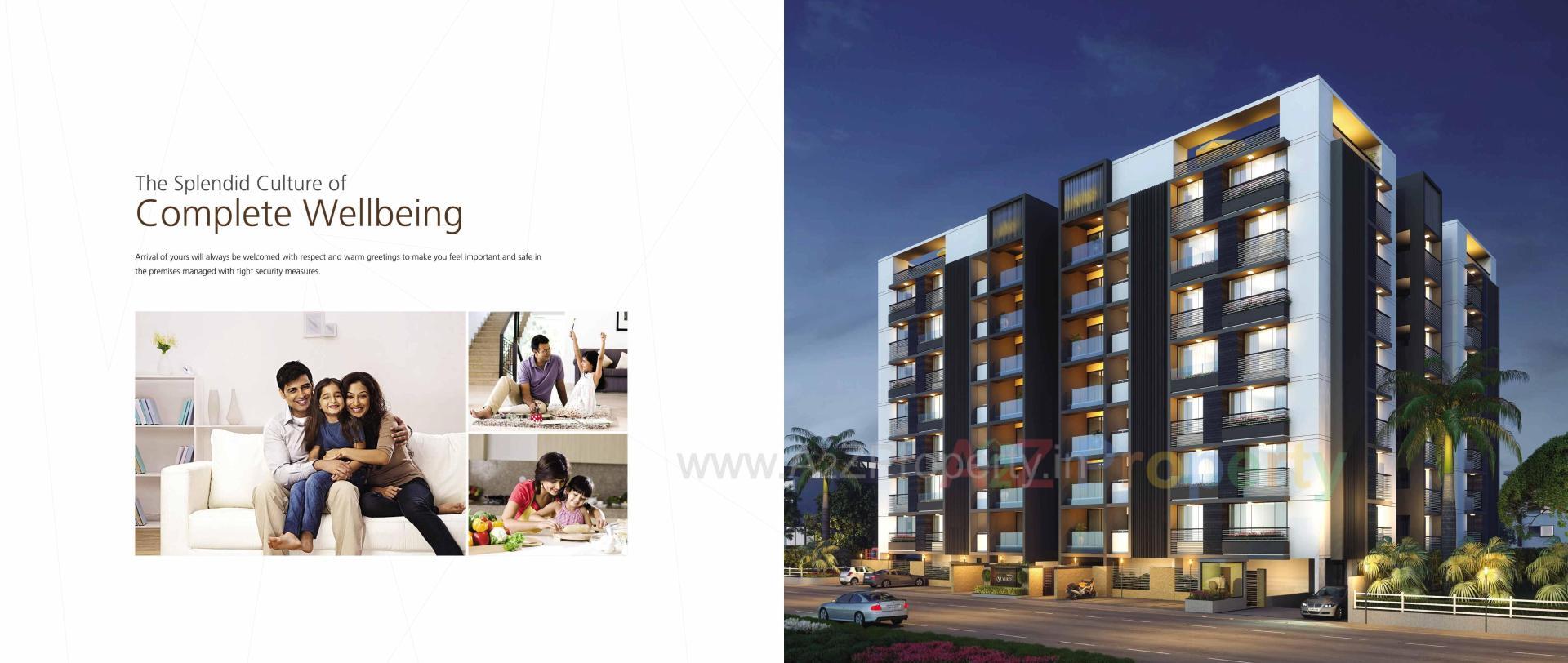  of real estate project Jaldeep Vertex located at Ambli, Ahmedabad, Gujarat