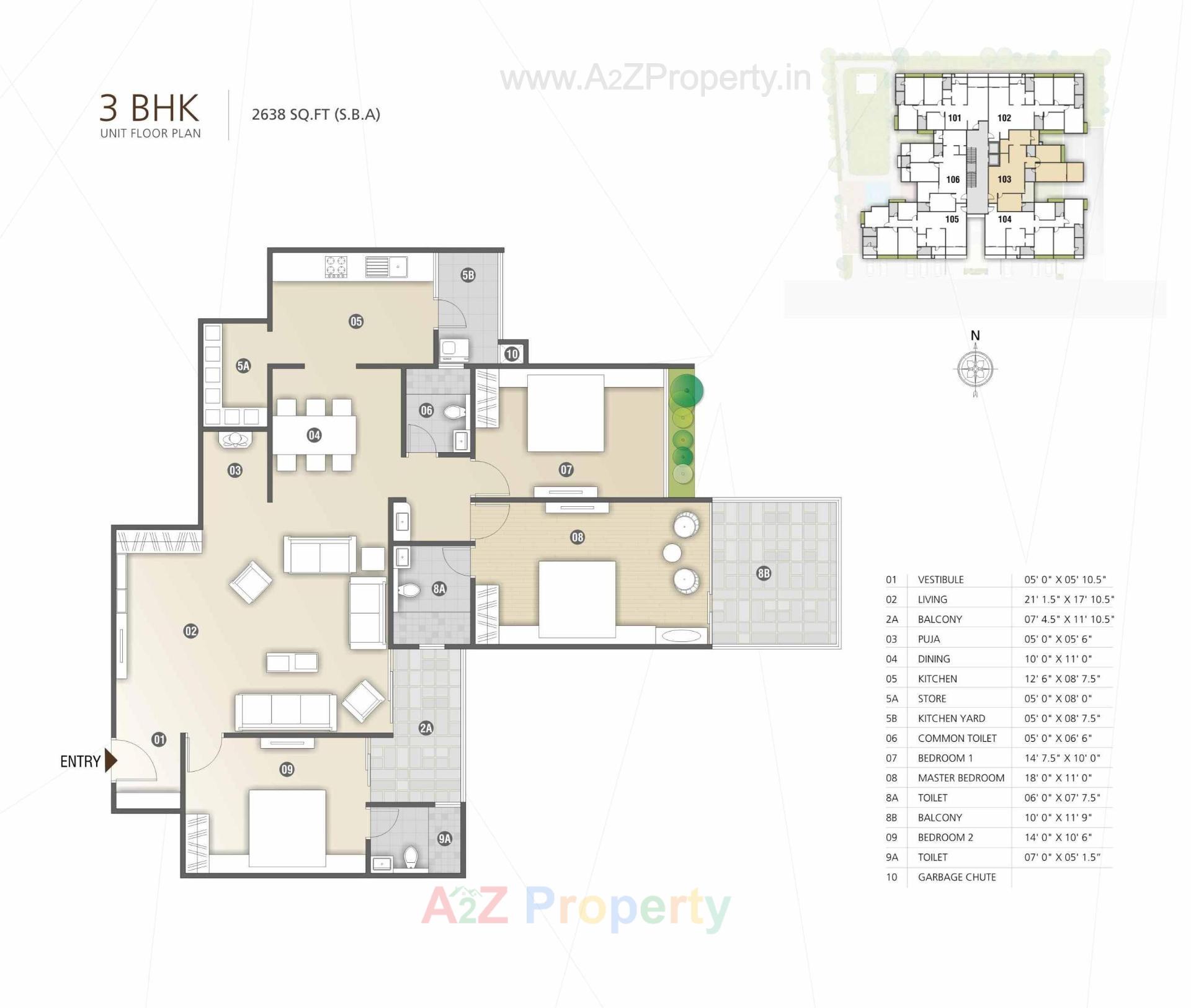Layout of real estate project Jaldeep Vertex located at Ambli, Ahmedabad, Gujarat