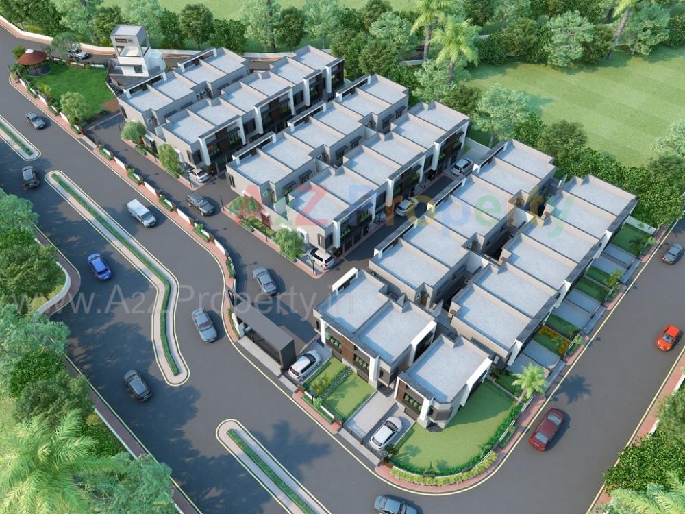 3D Elevation of real estate project Jaldhara located at Manipur, Ahmedabad, Gujarat