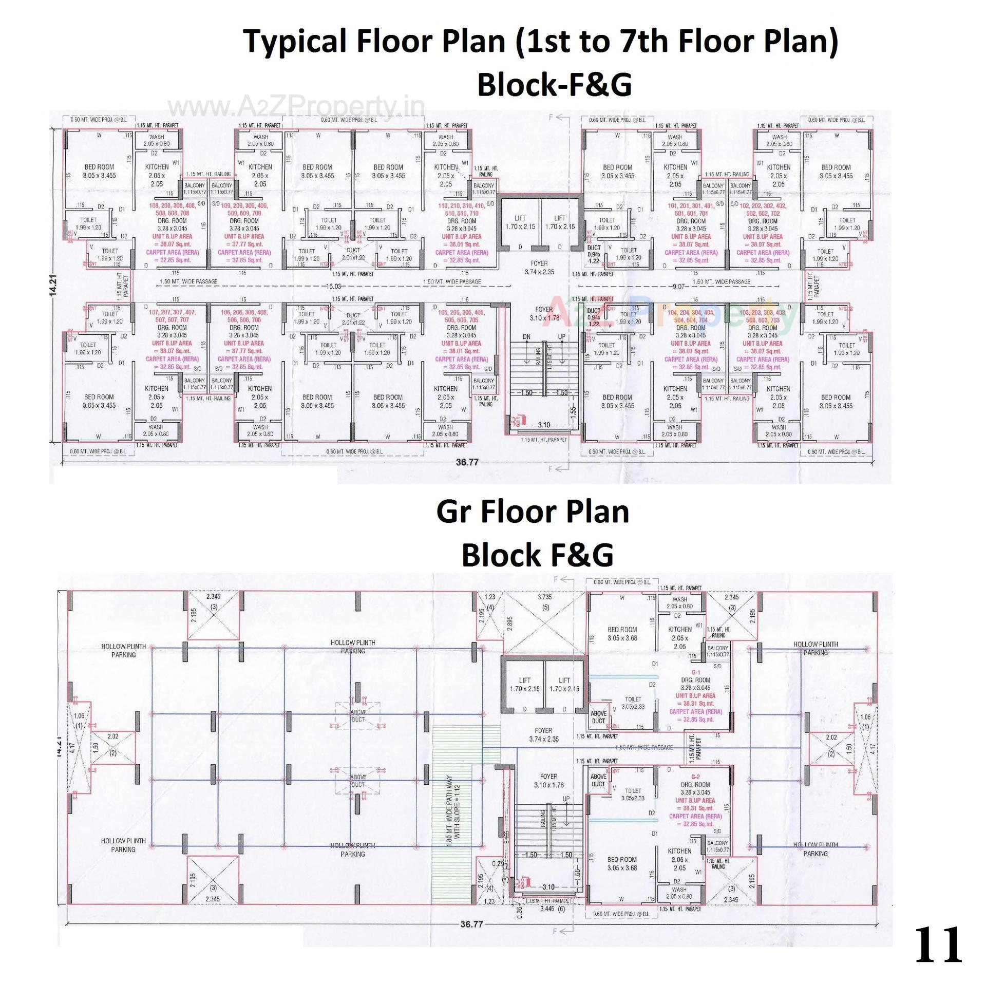 Layout of real estate project Janaadhar Sanand located at Ahmedabad, Ahmedabad, Gujarat