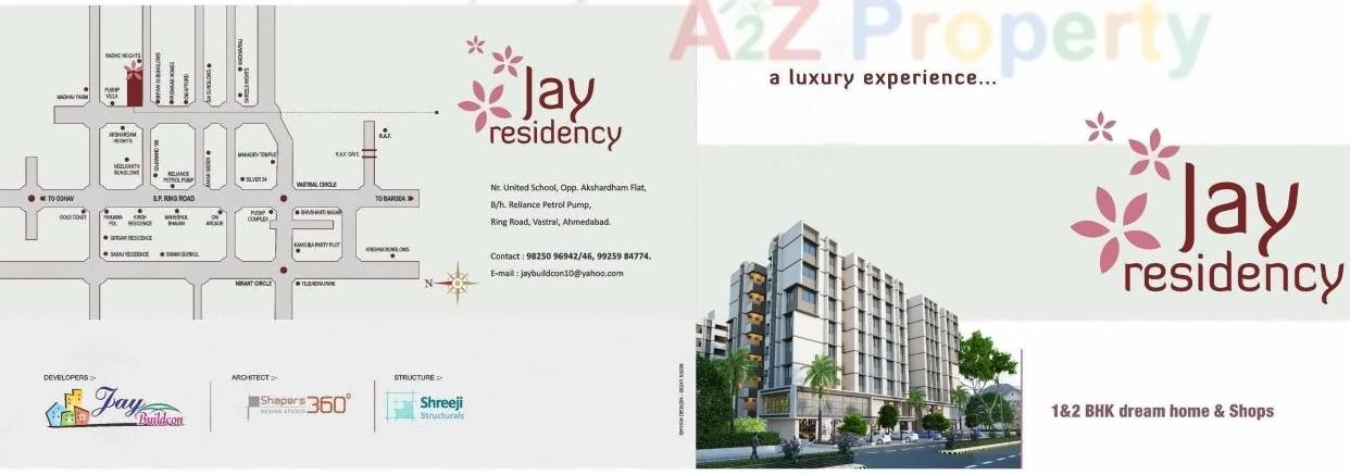  of real estate project Jay Residency located at Vastral, Ahmedabad, Gujarat