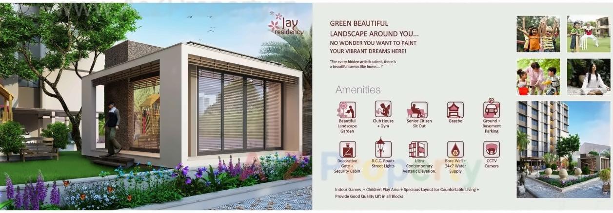  of real estate project Jay Residency located at Vastral, Ahmedabad, Gujarat