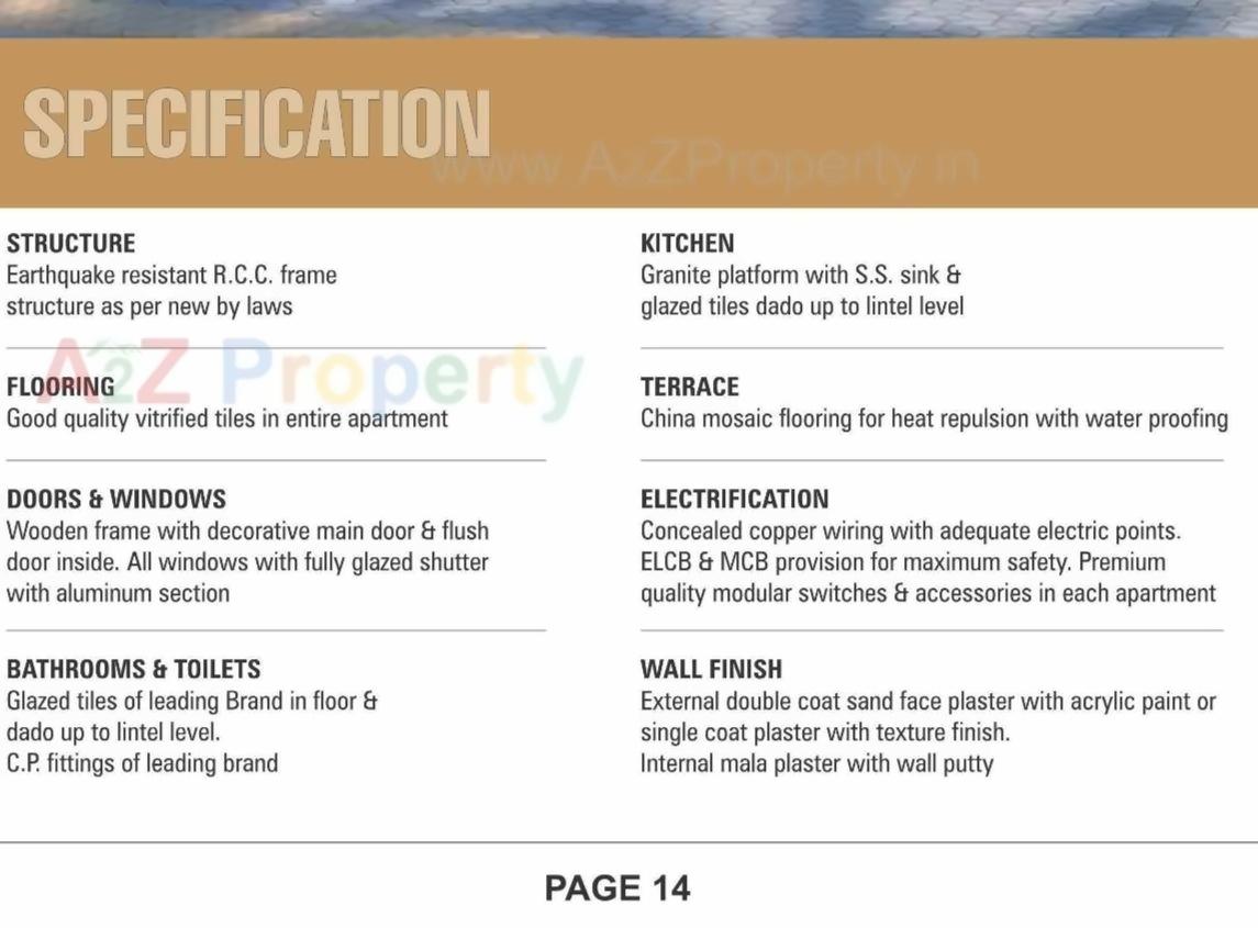 Project Specifications