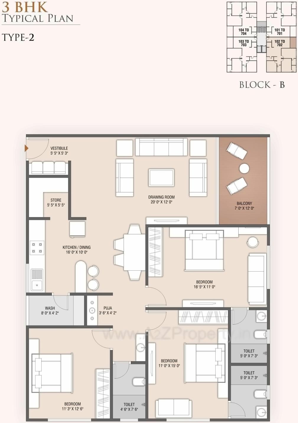 Layout of real estate project Jaymangal Heights located at Acher, Ahmedabad, Gujarat