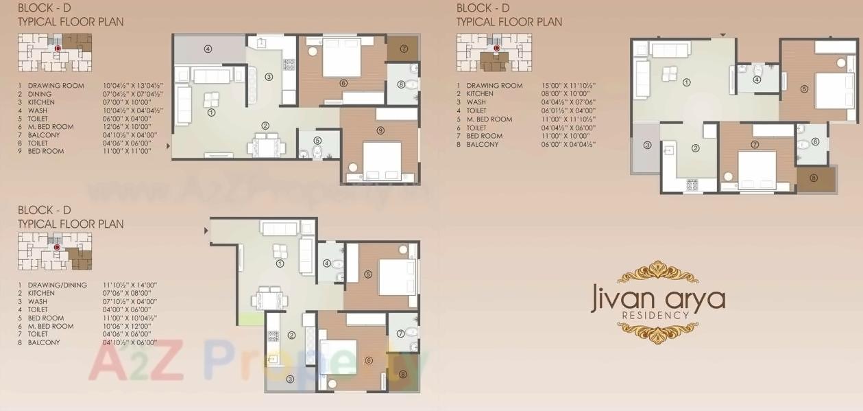 Layout of real estate project Jivan Arya Residency located at Vastral, Ahmedabad, Gujarat
