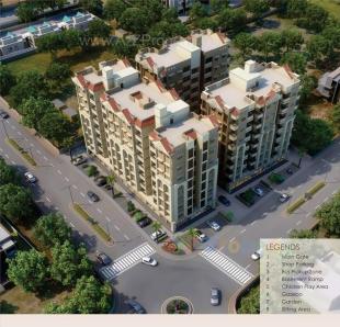Elevation of real estate project Jivan Arya Residency located at Vastral, Ahmedabad, Gujarat