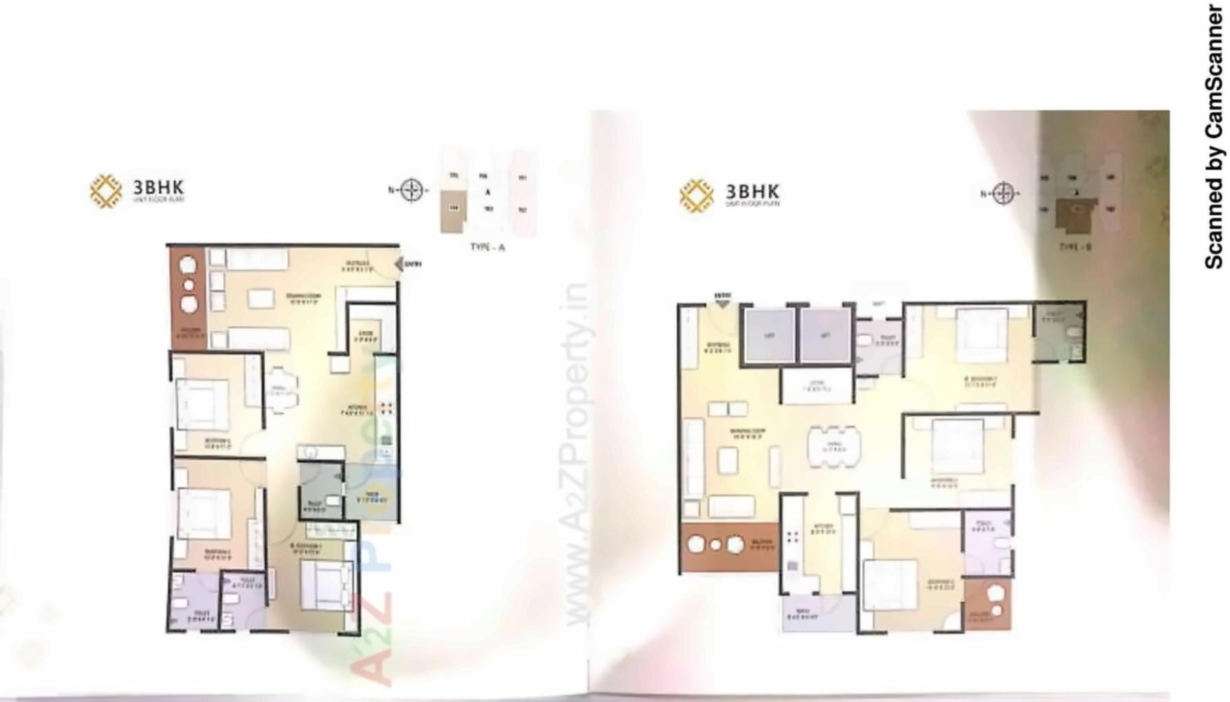 Layout of real estate project Jivan Veera located at Vastral, Ahmedabad, Gujarat