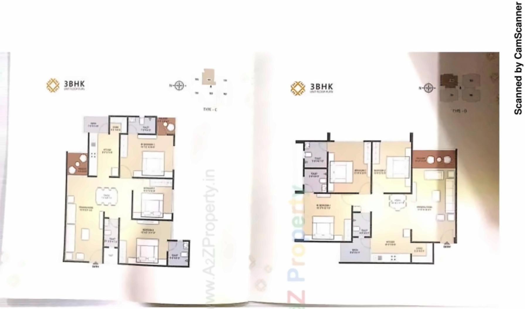 Layout of real estate project Jivan Veera located at Vastral, Ahmedabad, Gujarat