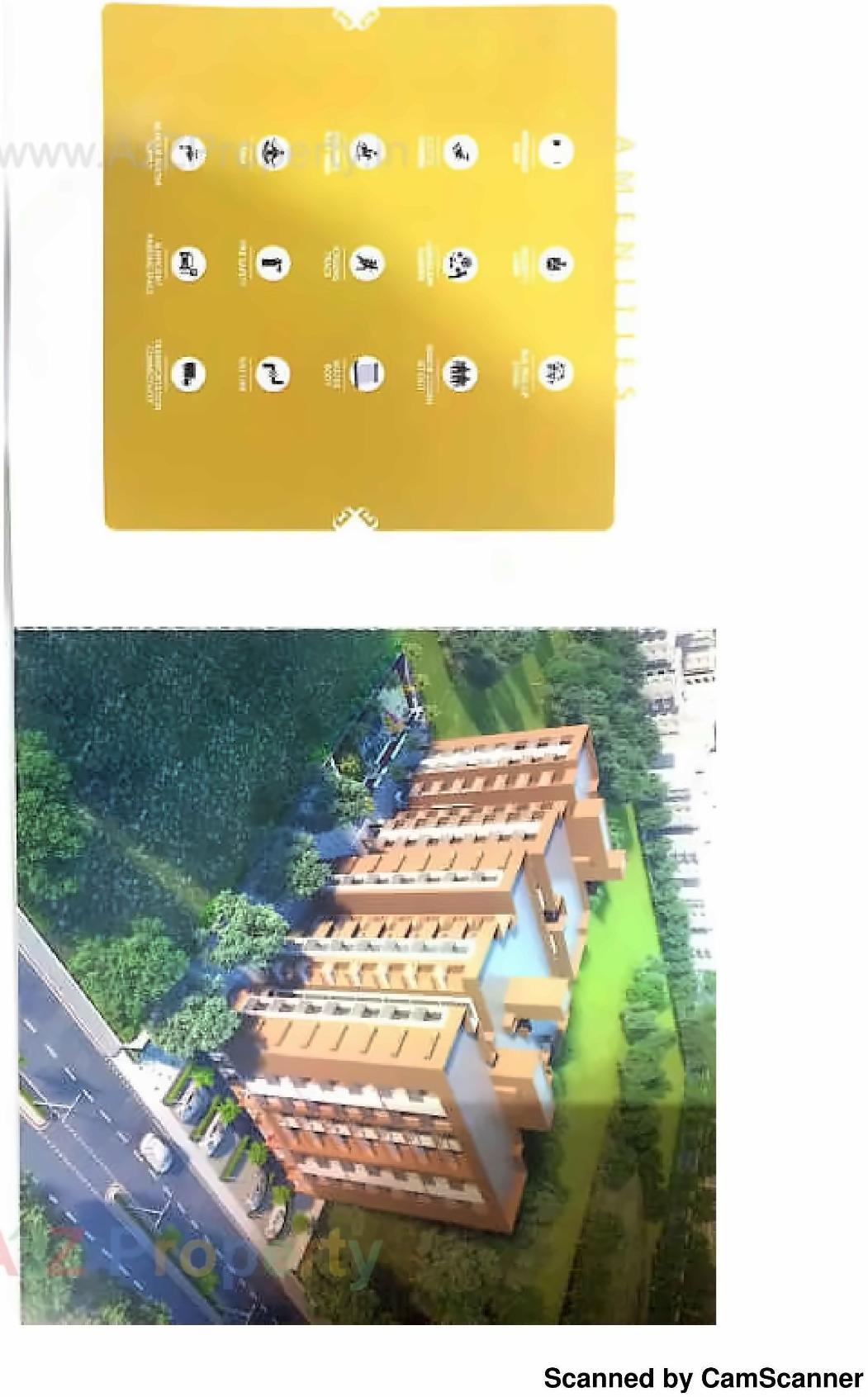 Layout of real estate project Jivan Veera located at Vastral, Ahmedabad, Gujarat