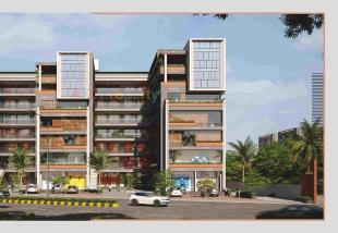 Elevation of real estate project K Star Business Hub located at Muthiya, Ahmedabad, Gujarat