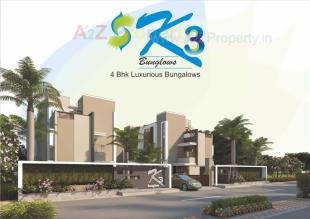 Elevation of real estate project K3 Bunglows located at Chandkheda, Ahmedabad, Gujarat