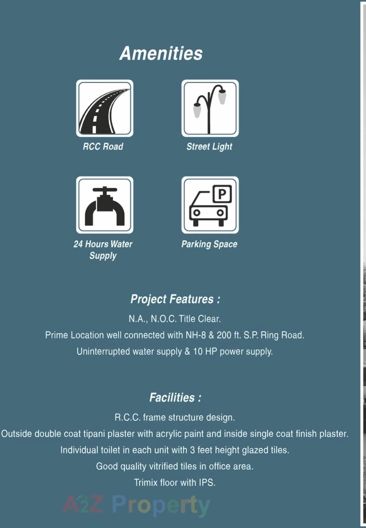 Amenities of Kabir Estate