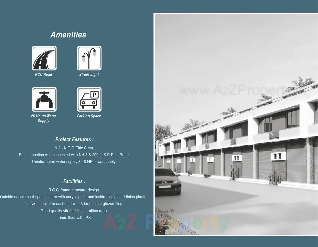 3D Elevation of real estate project Kabir Estate located at Ahmedabad, Ahmedabad, Gujarat