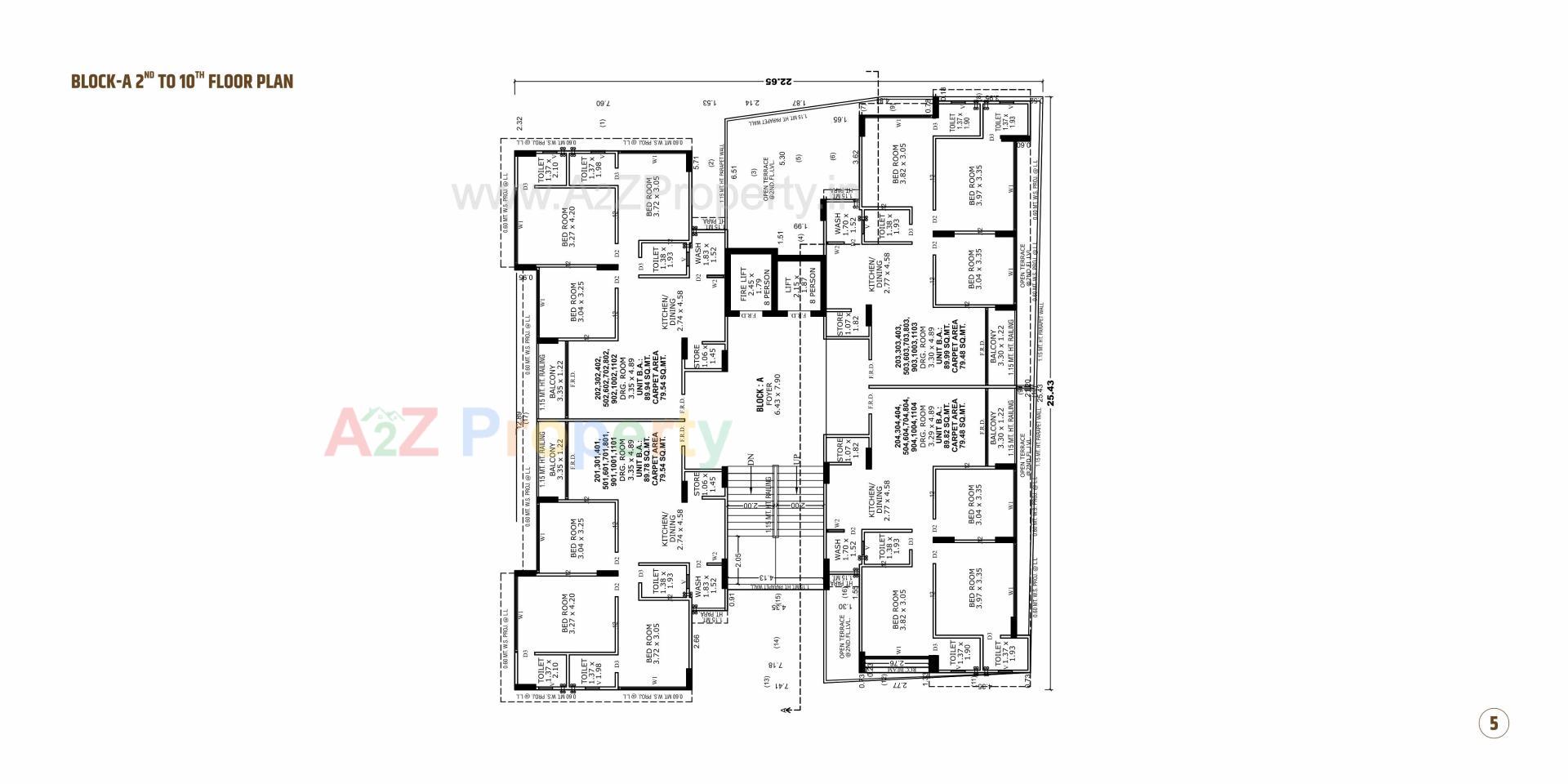 Layout of real estate project Kailash Aura located at Chiloda, Ahmedabad, Gujarat