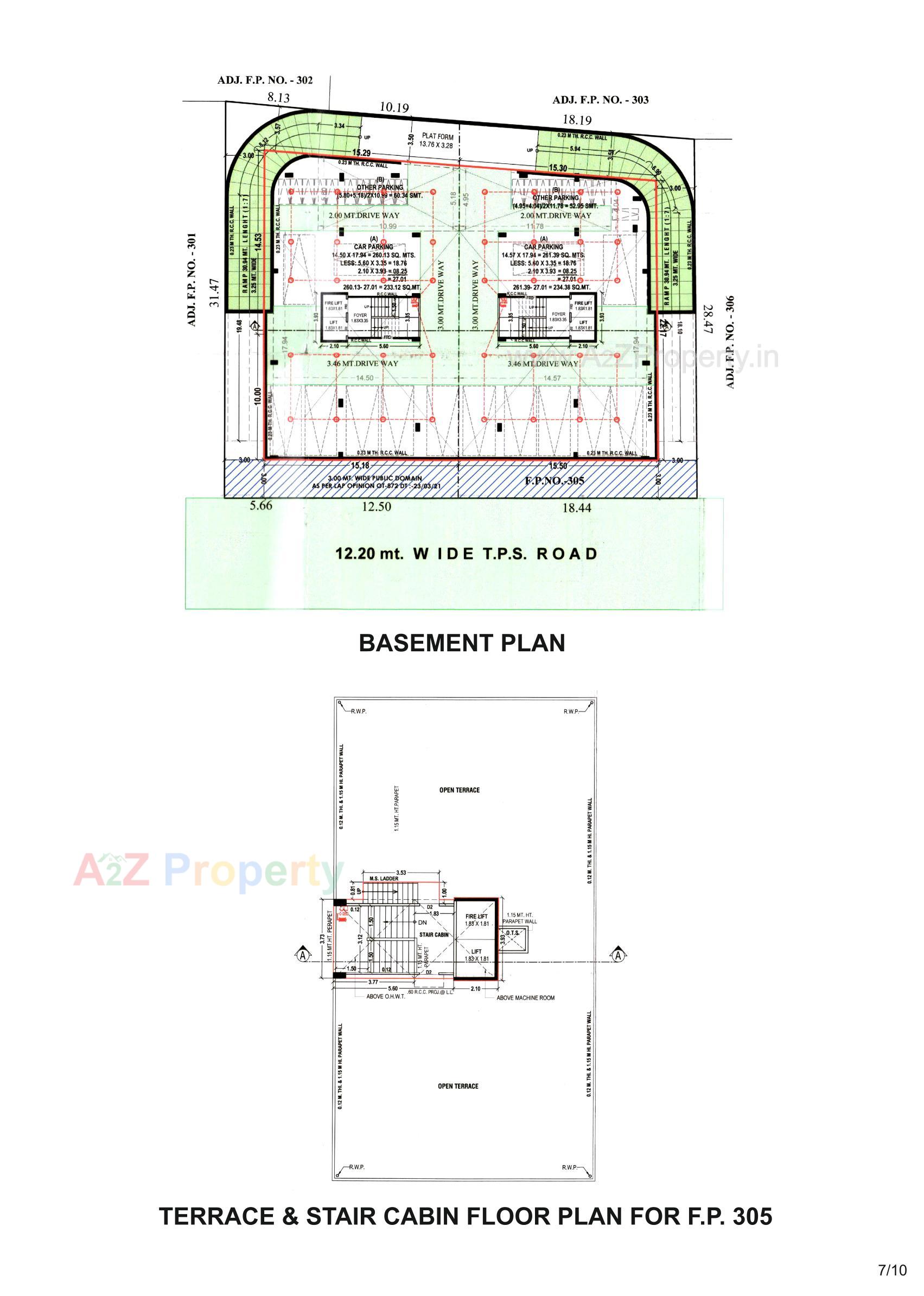 Layout of real estate project Kajal Blossom located at Shekhapur--khanpur, Ahmedabad, Gujarat