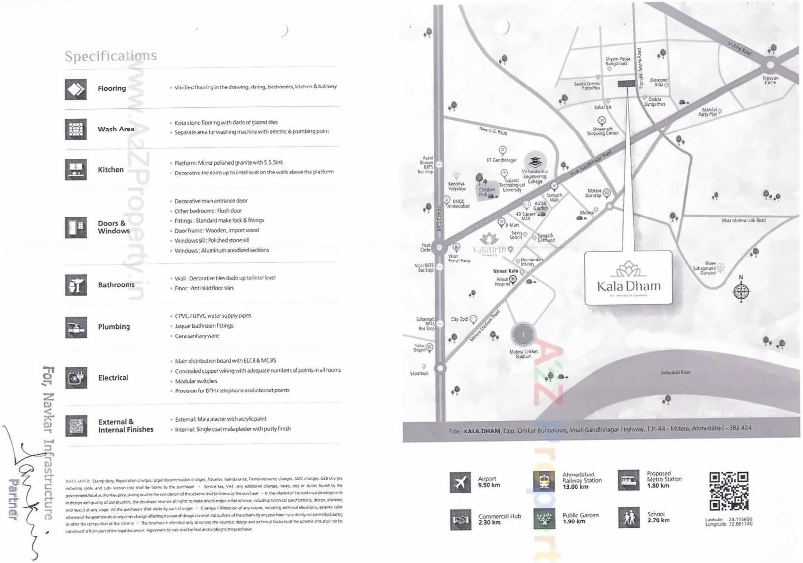  of real estate project Kaladham located at Chandkheda, Ahmedabad, Gujarat