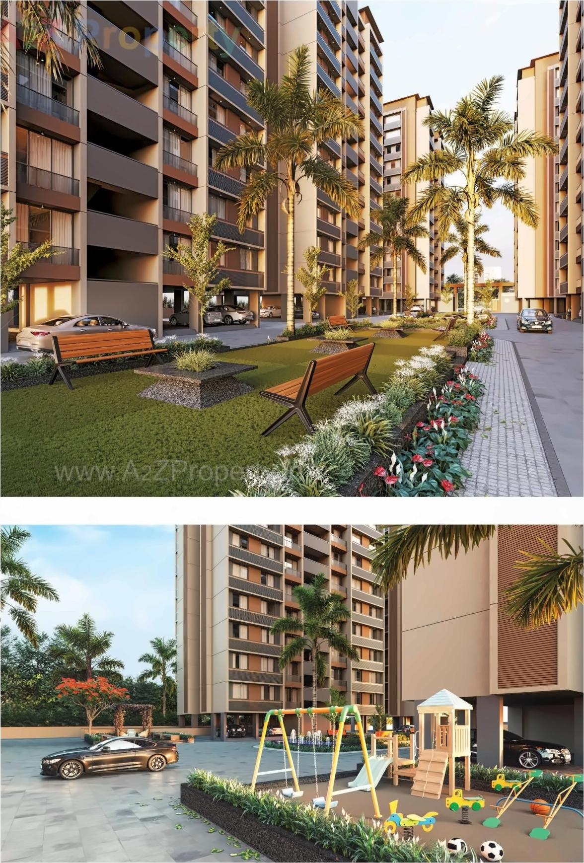 3D Elevation of real estate project Kalash Enclave located at Ahmedabad, Ahmedabad, Gujarat