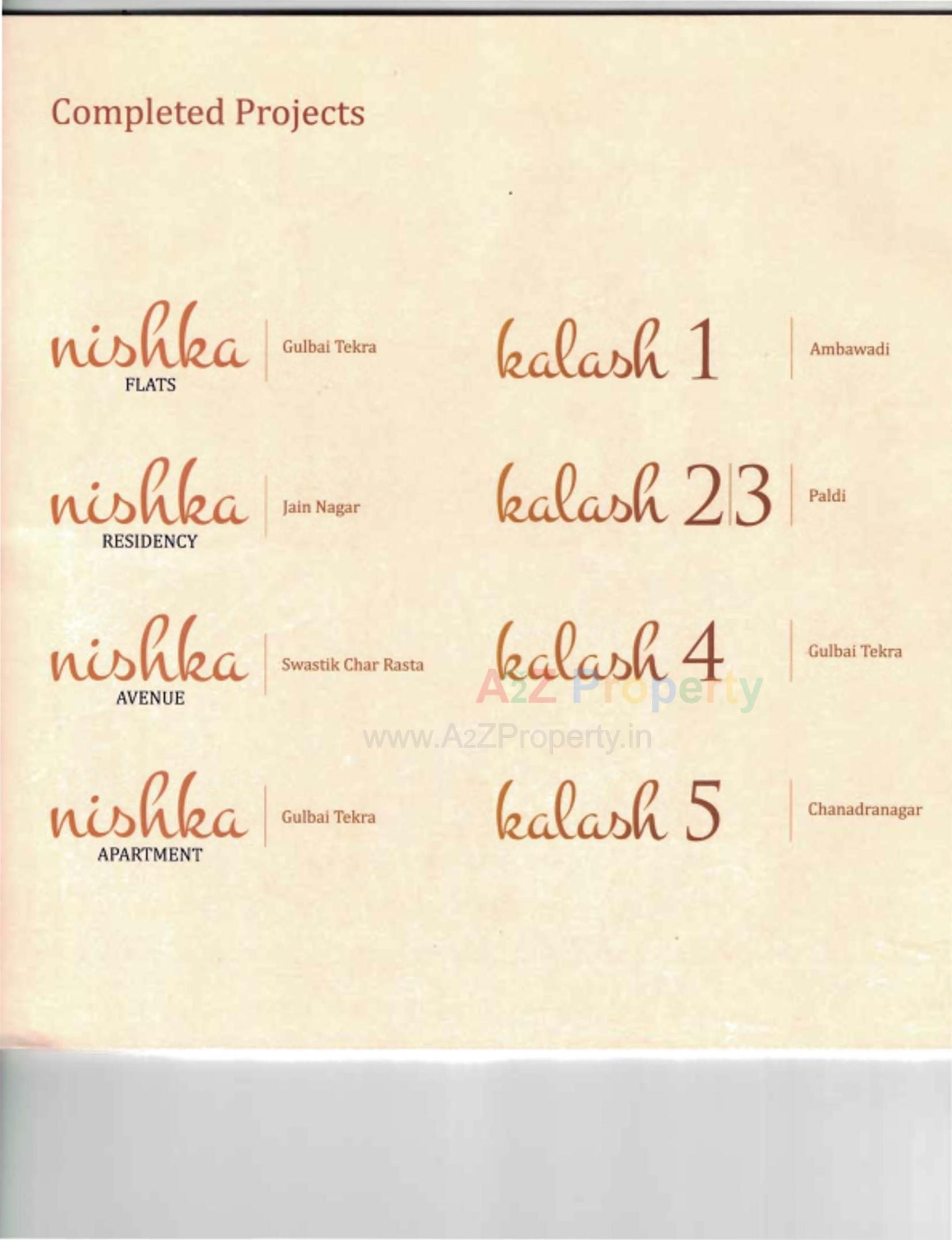  of real estate project Kalash located at Paldi, Ahmedabad, Gujarat