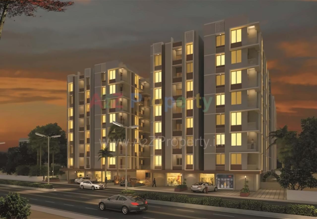 3D Elevation of real estate project Kalash Enclave located at City, Ahmedabad, Gujarat