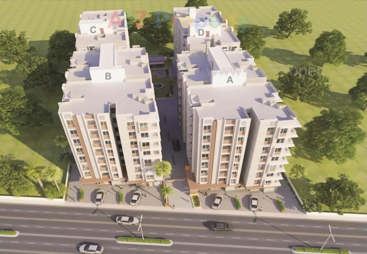 3D Elevation of real estate project Kalash Enclave located at City, Ahmedabad, Gujarat
