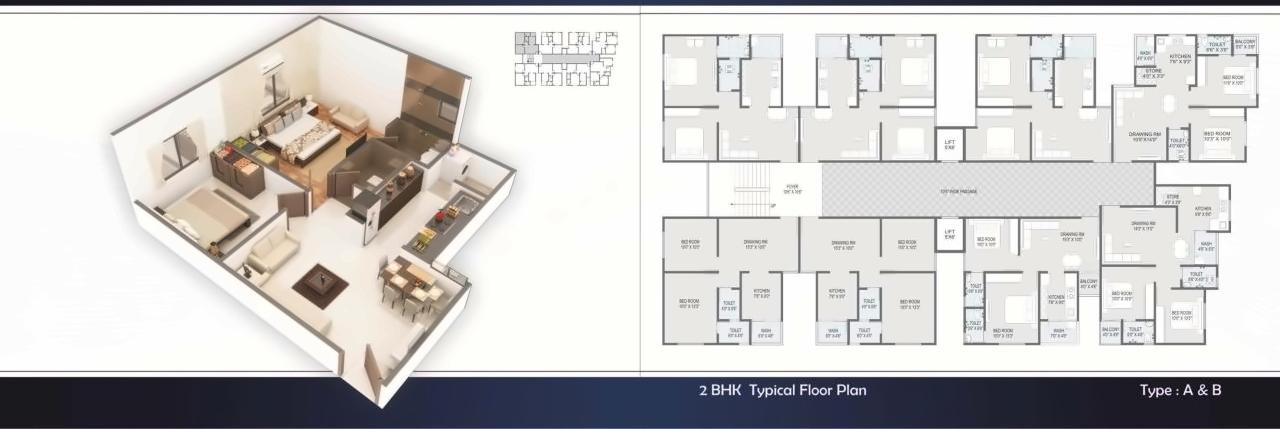 Layout of real estate project Kalash Enclave located at City, Ahmedabad, Gujarat