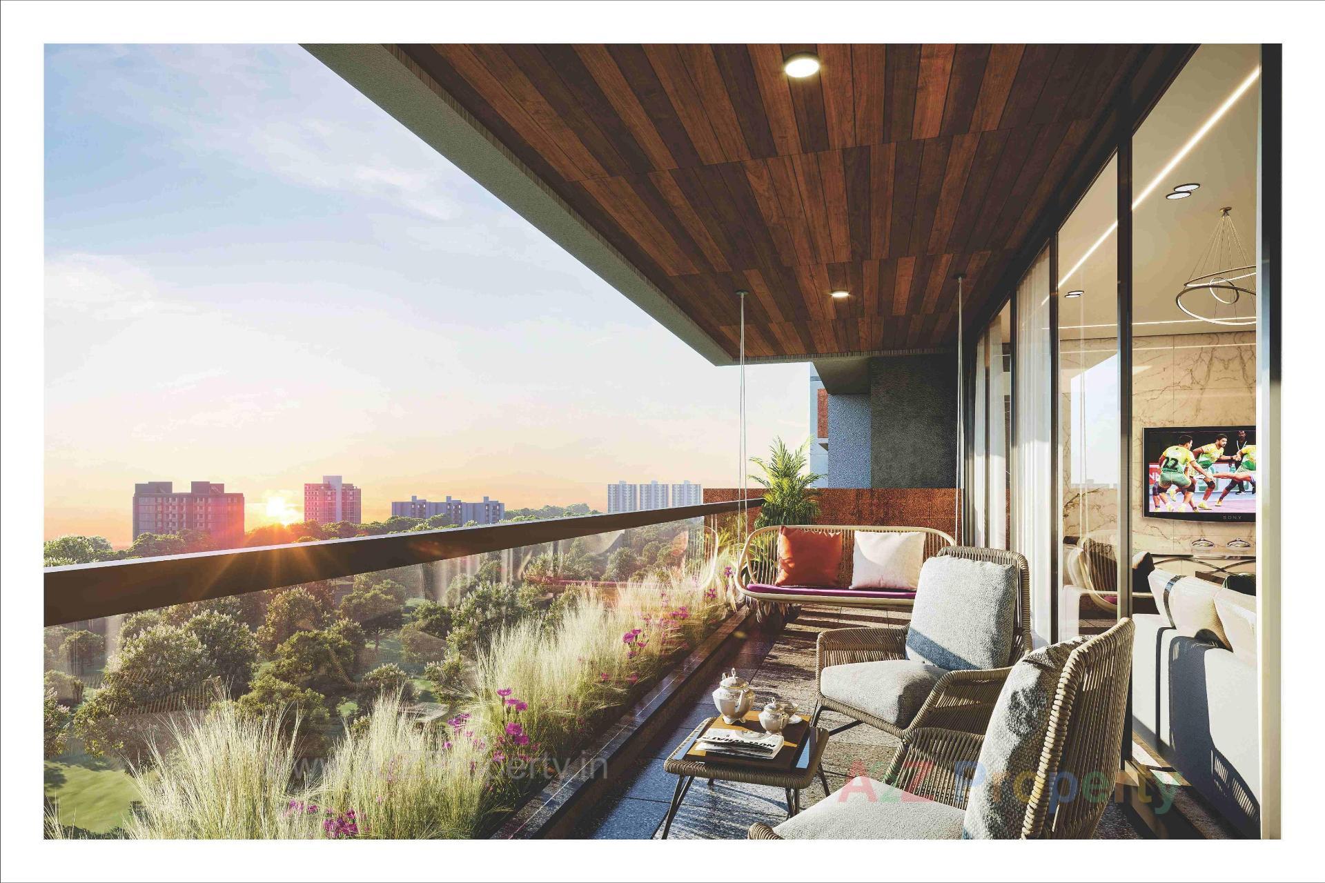 3D Elevation of real estate project Kalhar Greens located at Ahmedabad, Ahmedabad, Gujarat