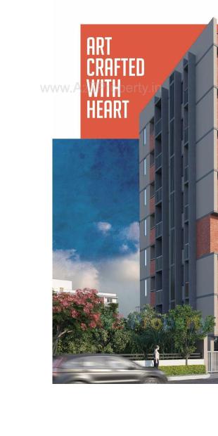 Elevation of real estate project Kallisto located at Vejalpur, Ahmedabad, Gujarat