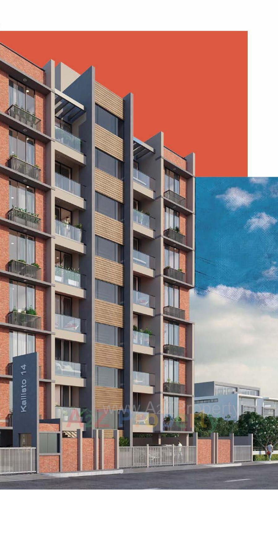 3D Elevation of real estate project Kallisto located at Vejalpur, Ahmedabad, Gujarat