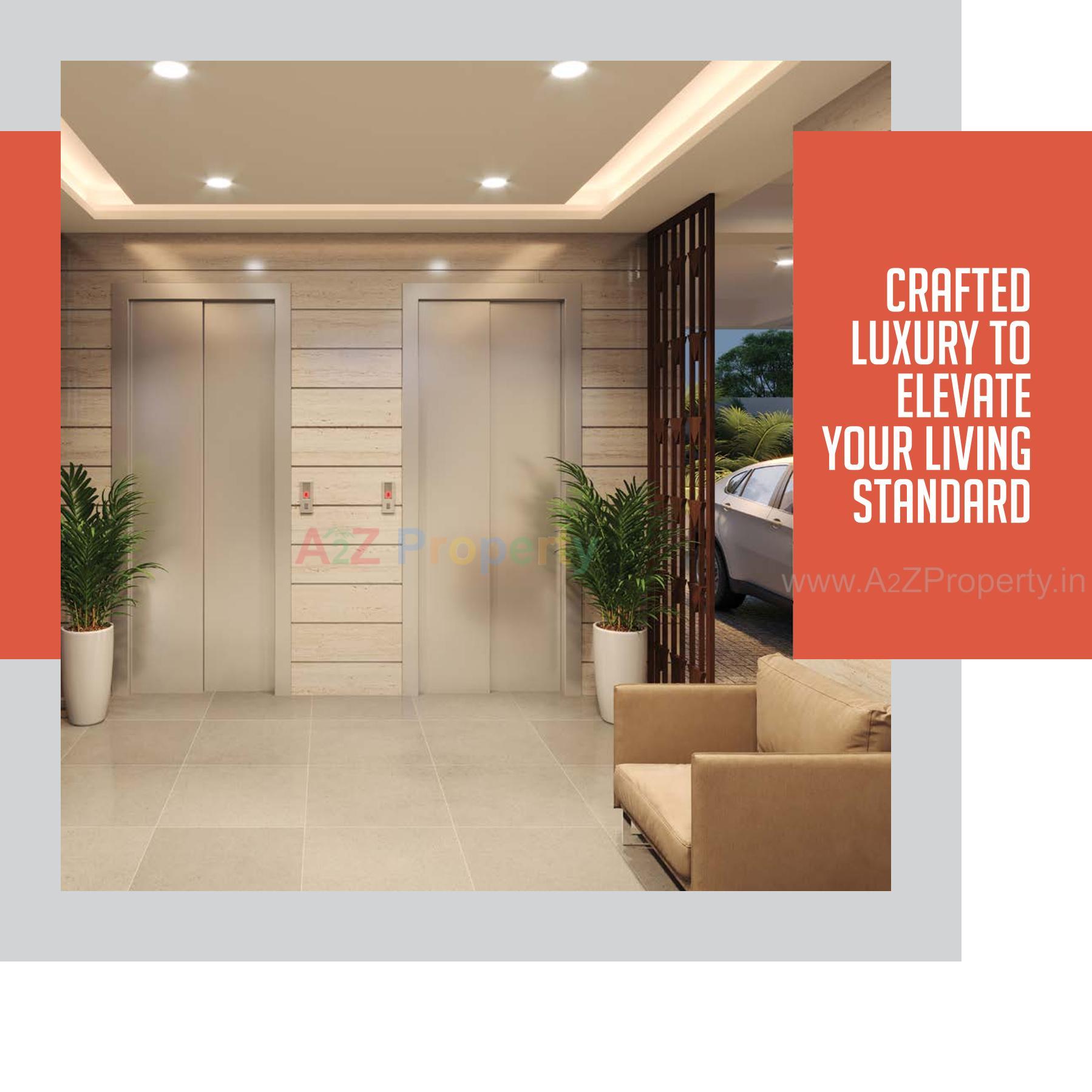 3D Elevation of real estate project Kallisto located at Vejalpur, Ahmedabad, Gujarat