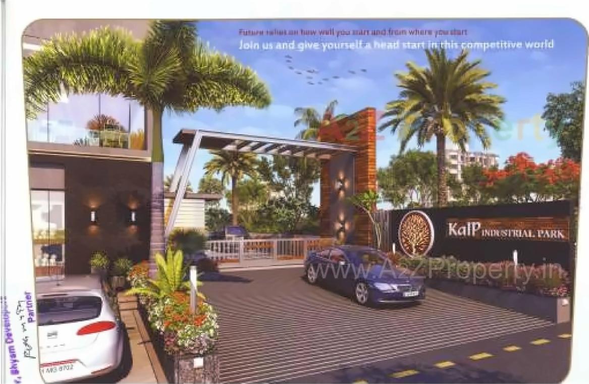 3D Elevation of real estate project Kalp Industrial Park located at Nikol, Ahmedabad, Gujarat
