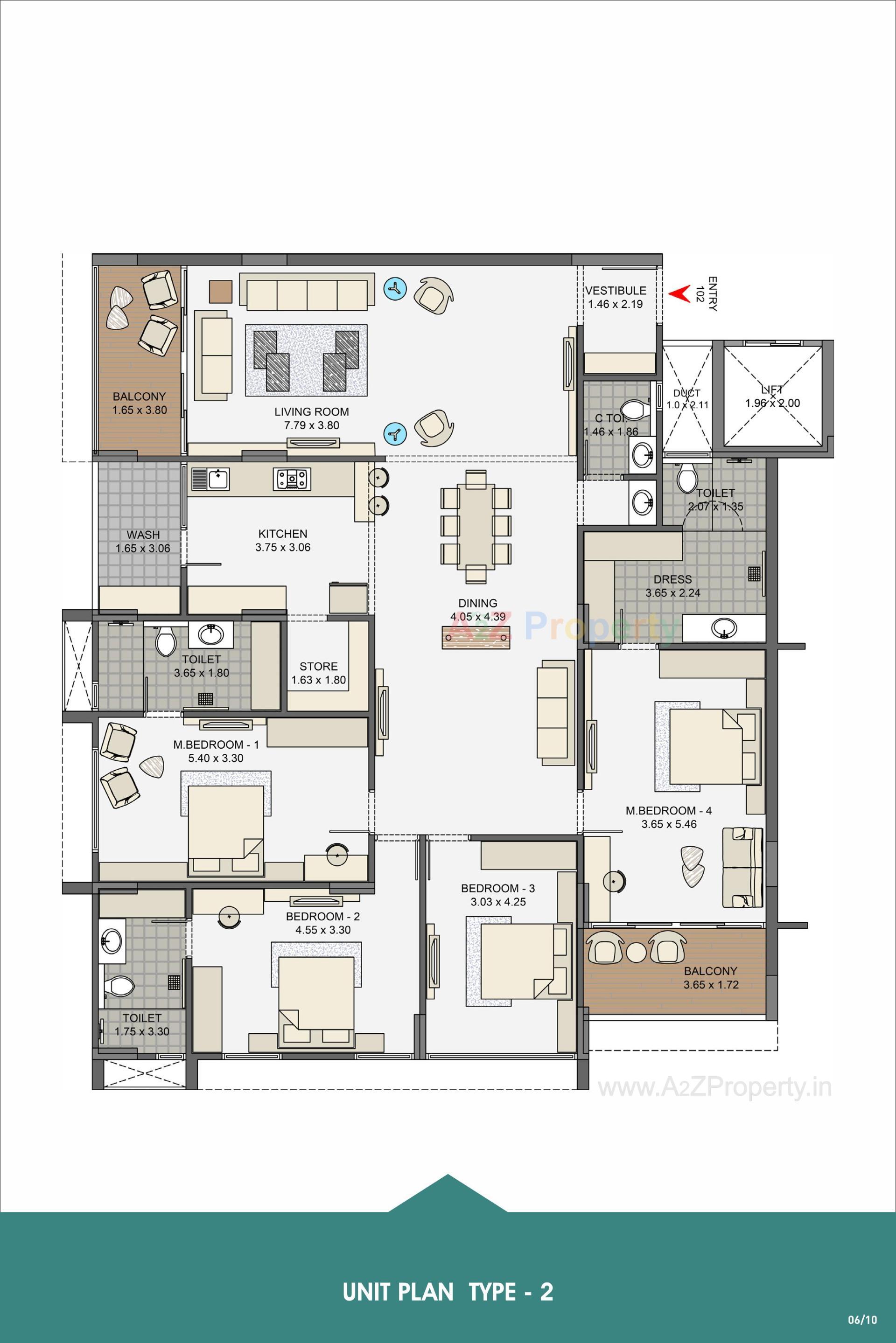 Layout of real estate project Kalpvruksh Meadows located at Chhadavad, Ahmedabad, Gujarat