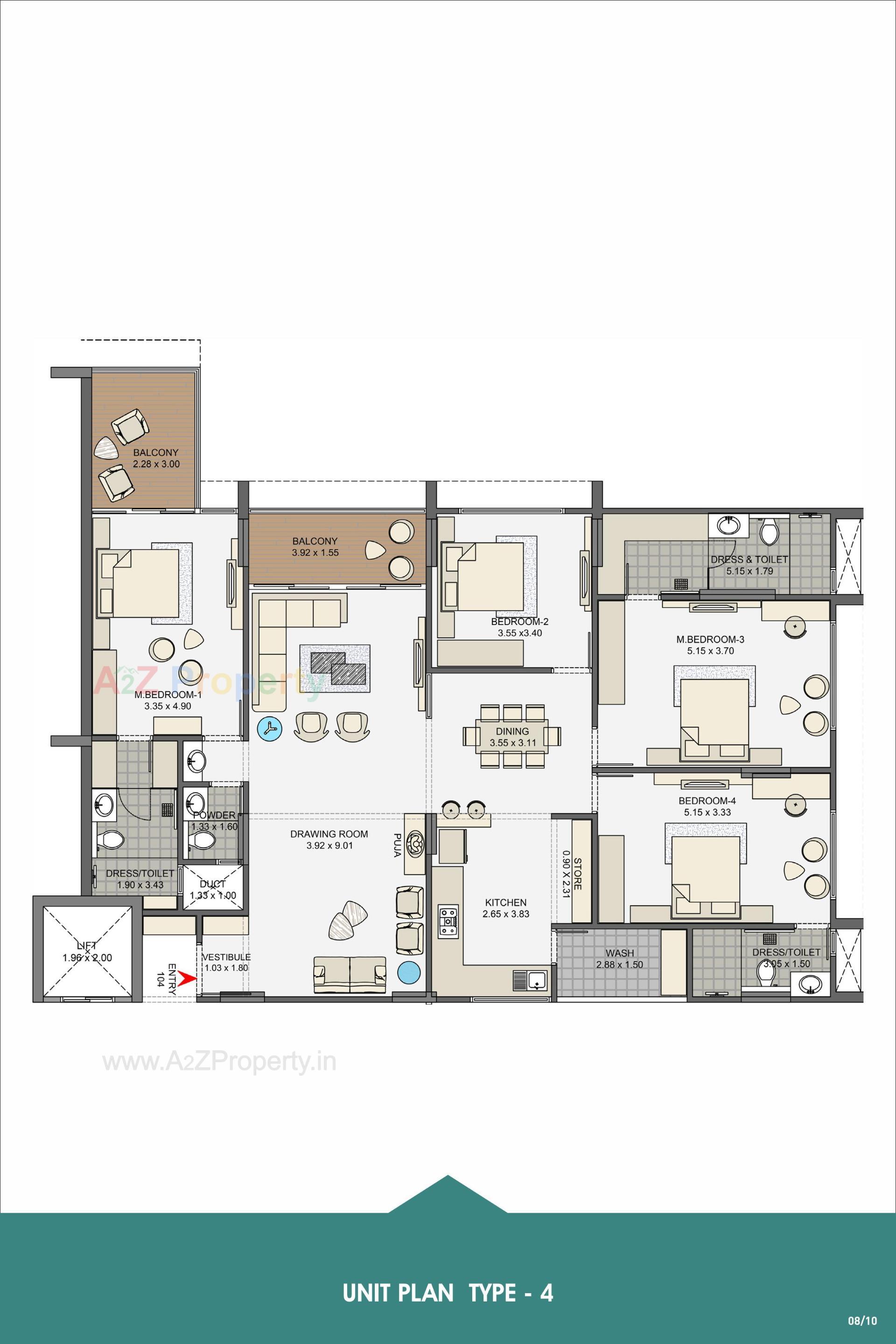 Layout of real estate project Kalpvruksh Meadows located at Chhadavad, Ahmedabad, Gujarat