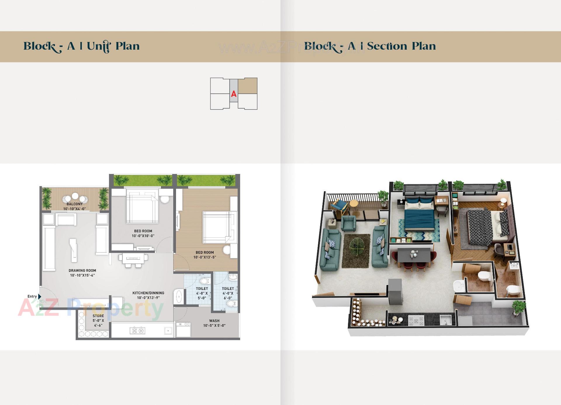 Layout of real estate project Kalyan Heights located at Ahmedabad, Ahmedabad, Gujarat