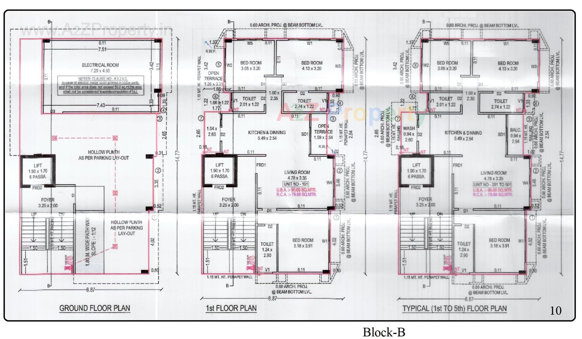 Layout of real estate project Kamalam Serenity located at Ahmedabad, Ahmedabad, Gujarat