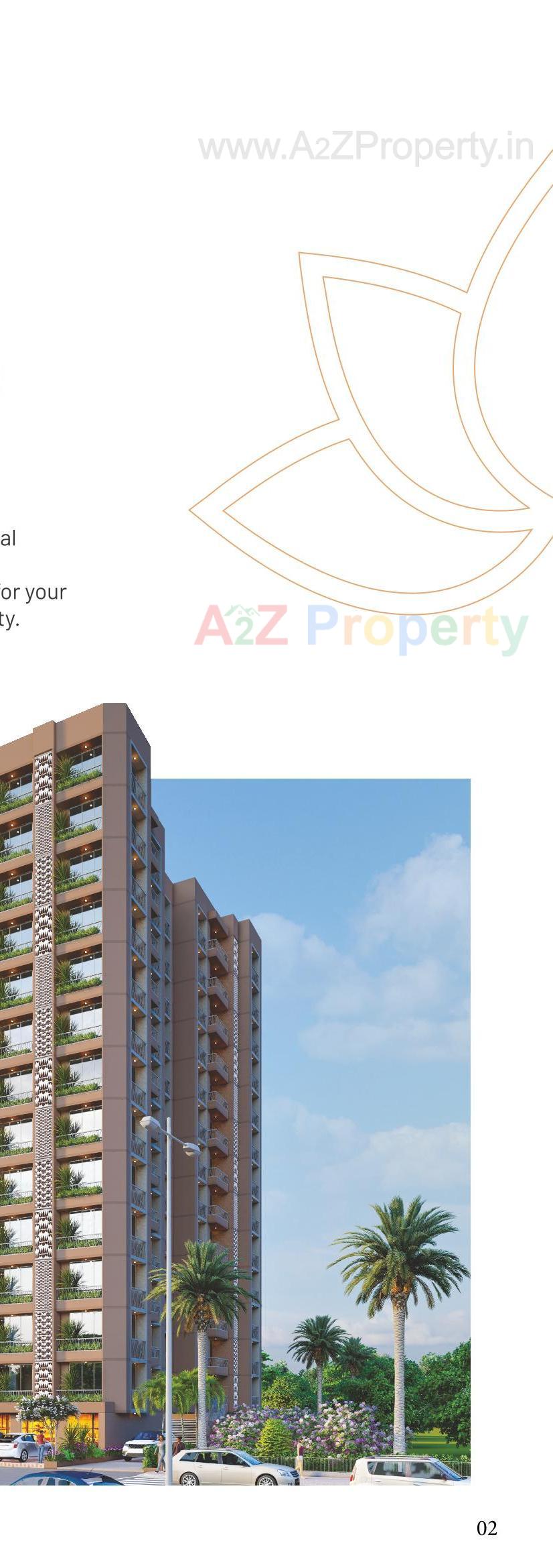 3D Elevation of real estate project Kamalam Serenity located at Ahmedabad, Ahmedabad, Gujarat