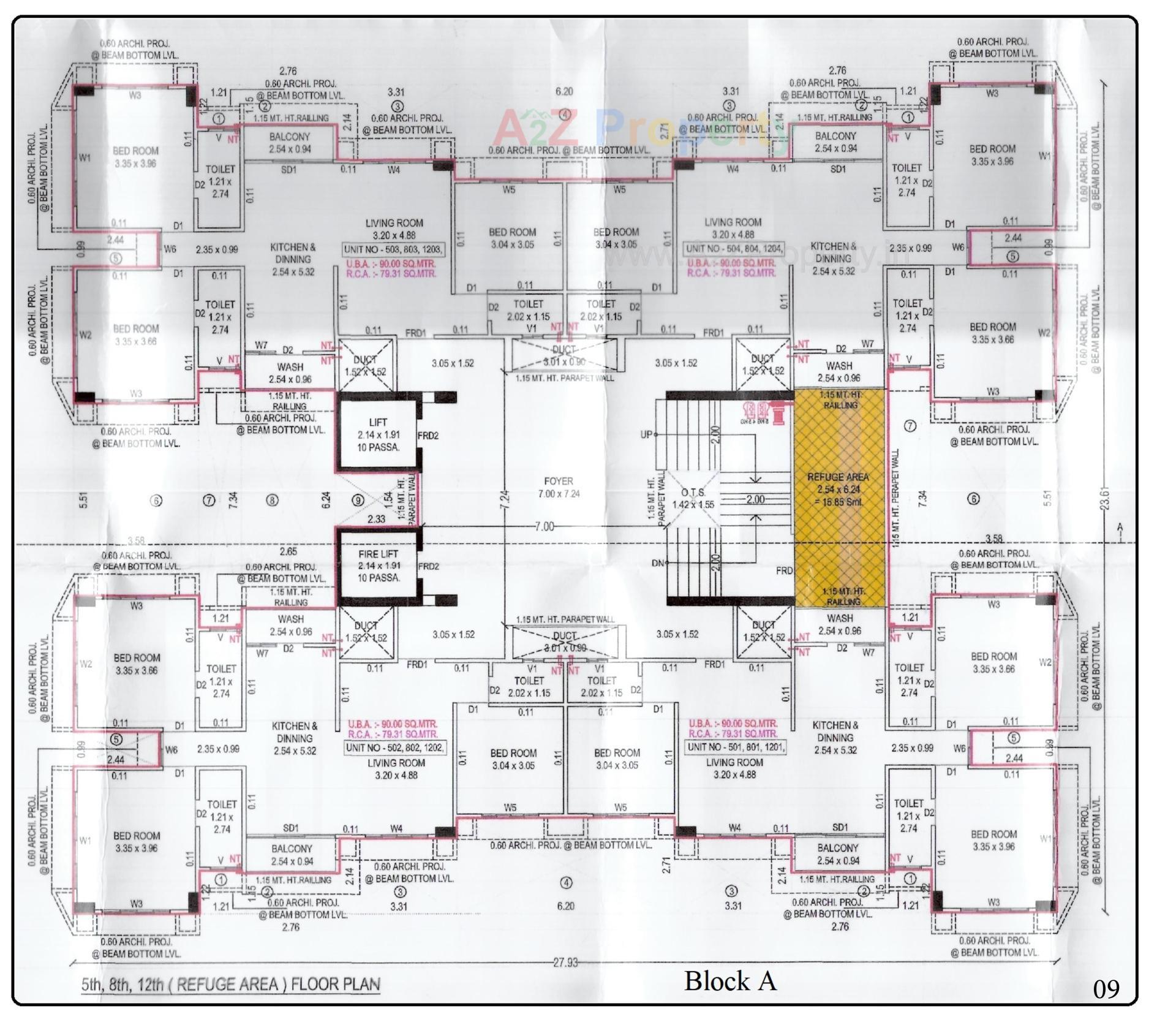 Layout of real estate project Kamalam Serenity located at Ahmedabad, Ahmedabad, Gujarat