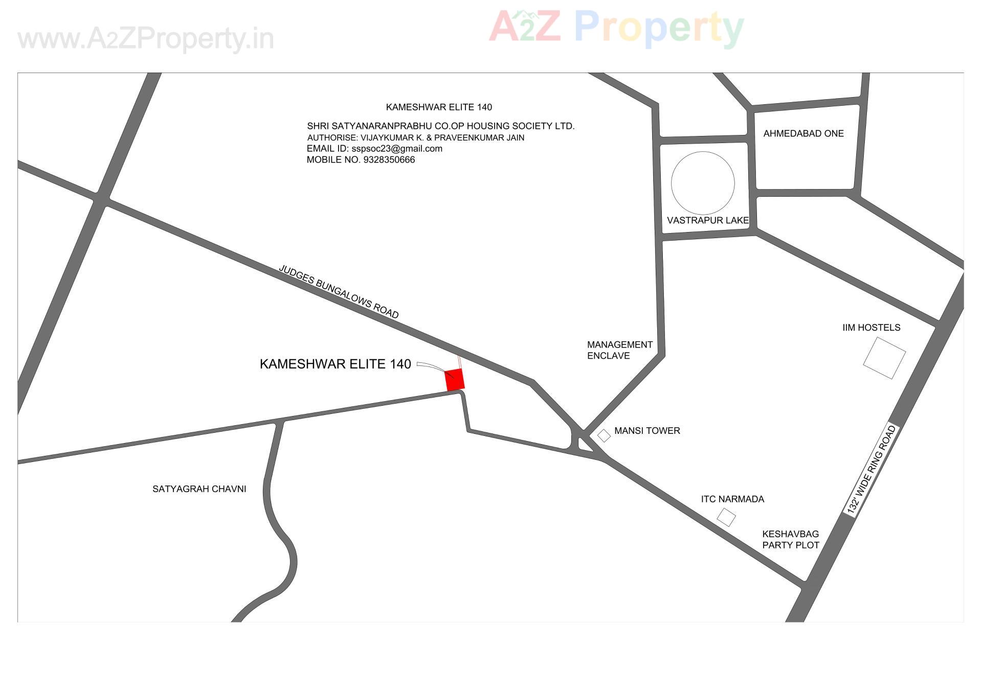  of real estate project Kameshwar Elite 140 located at Bodakdev, Ahmedabad, Gujarat