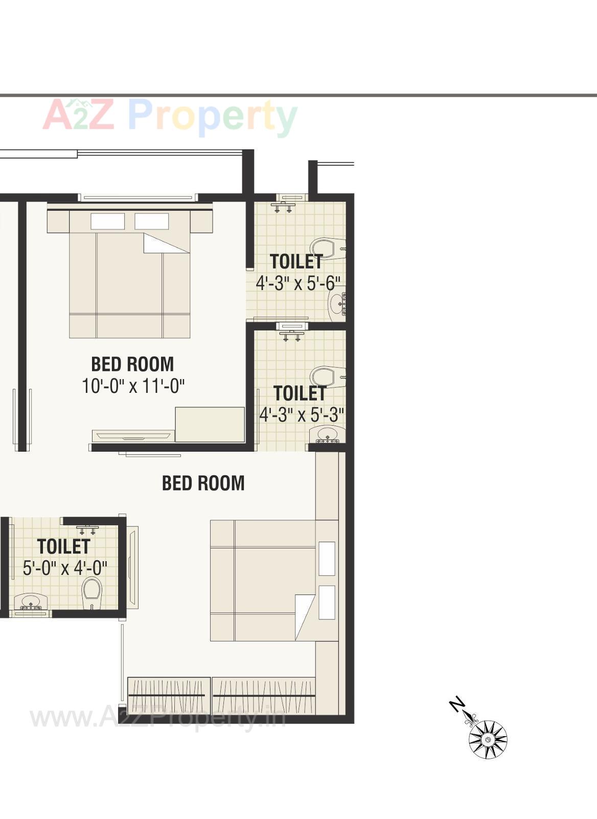 Layout of real estate project Kameshwar Jyot located at Ahmedabad, Ahmedabad, Gujarat