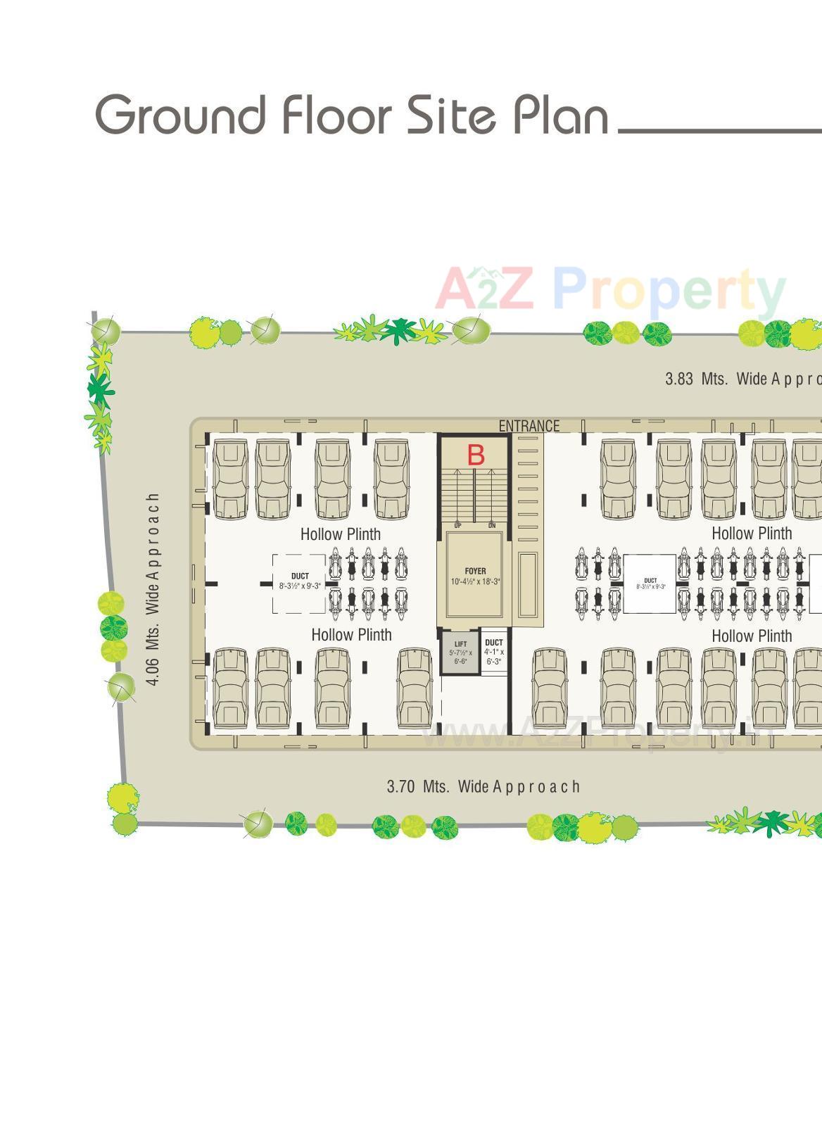 Layout of real estate project Kameshwar Jyot located at Ahmedabad, Ahmedabad, Gujarat