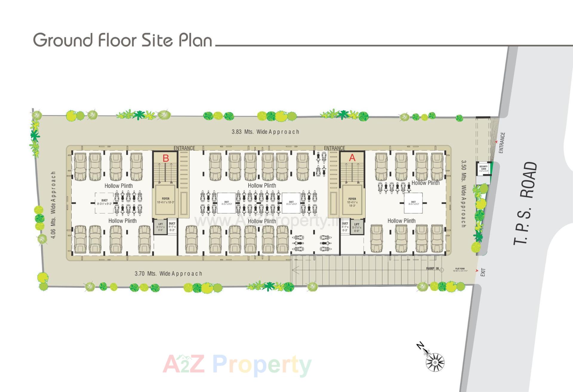 Layout of real estate project Kameshwar Jyot located at Ahmedabad, Ahmedabad, Gujarat