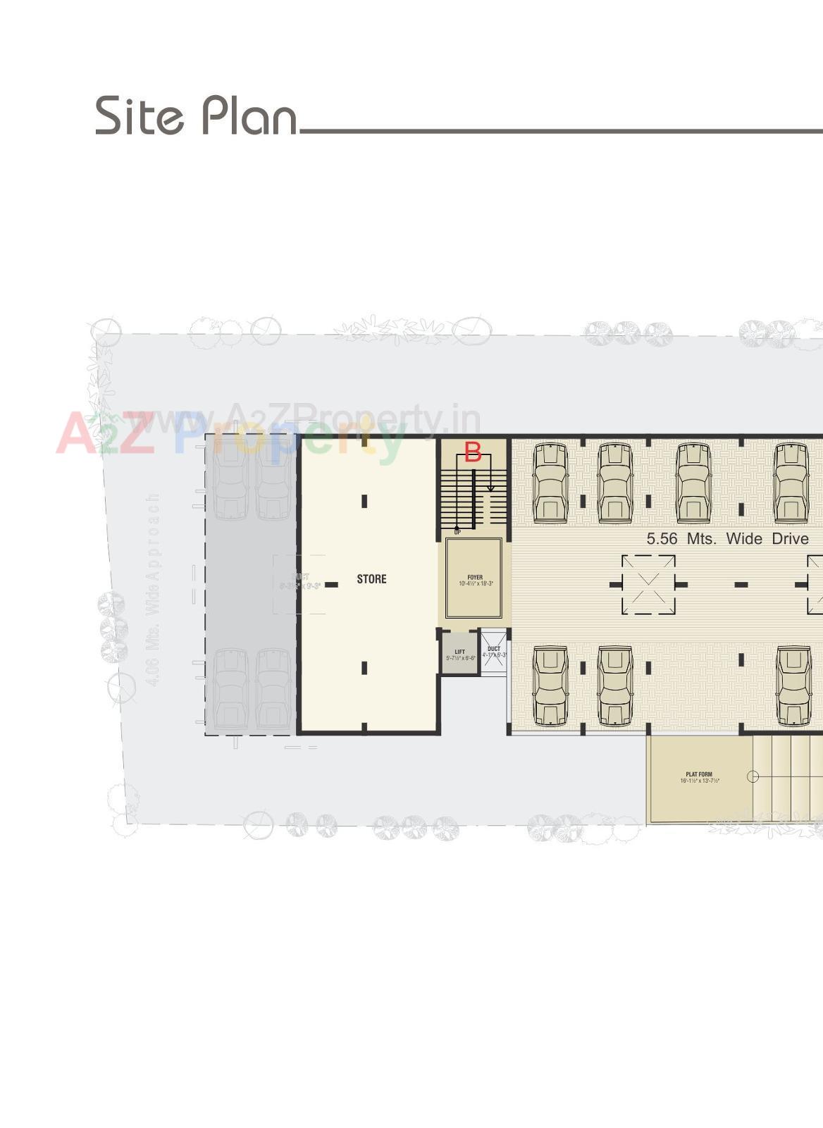 Layout of real estate project Kameshwar Jyot located at Ahmedabad, Ahmedabad, Gujarat