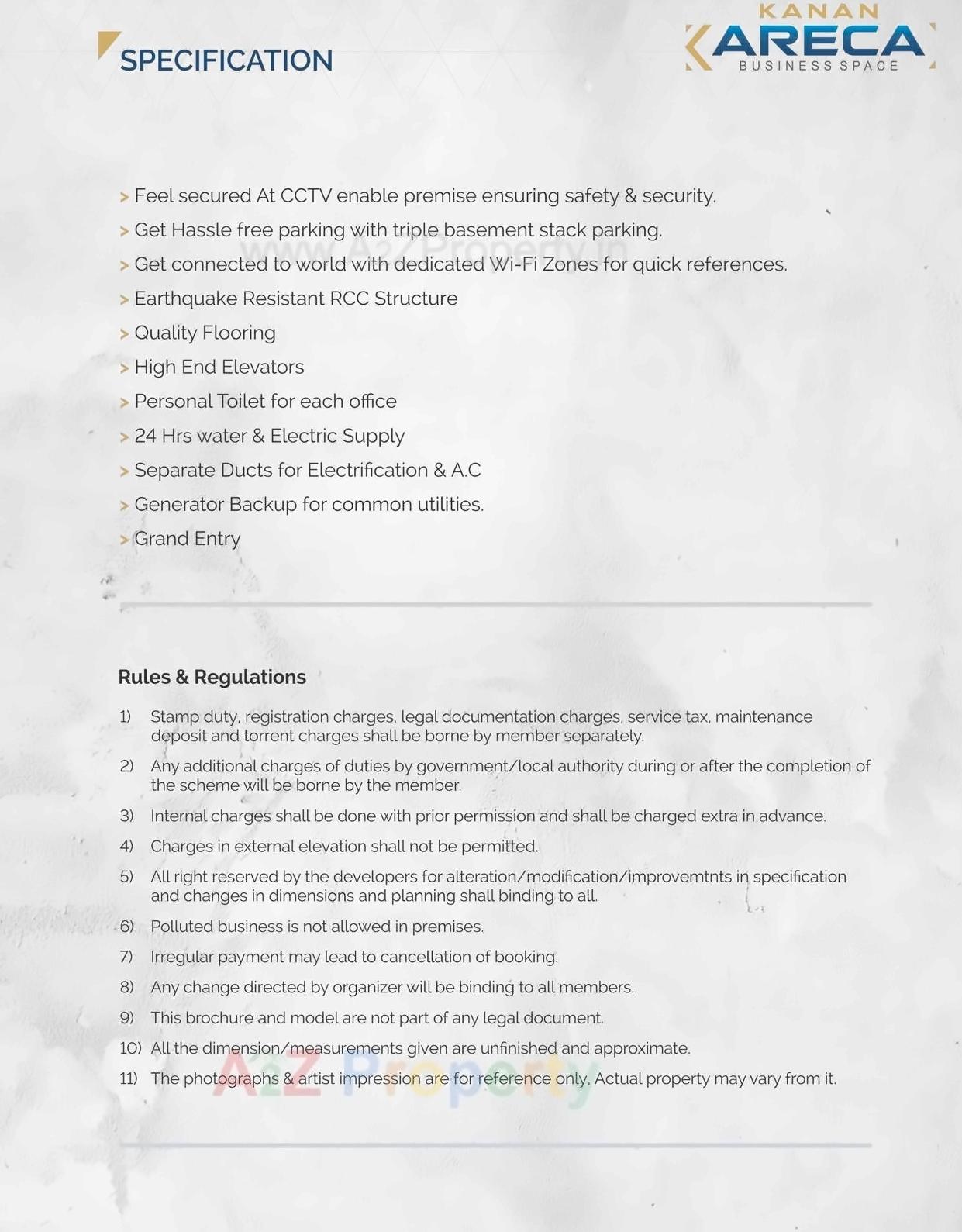 Project Specifications