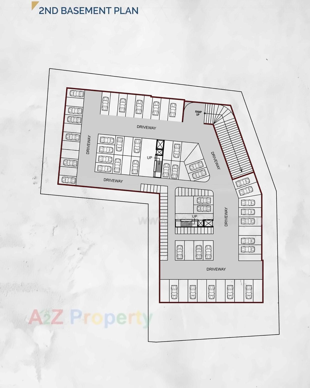 Layout of real estate project Kanan Areca located at Harsol, Ahmedabad, Gujarat