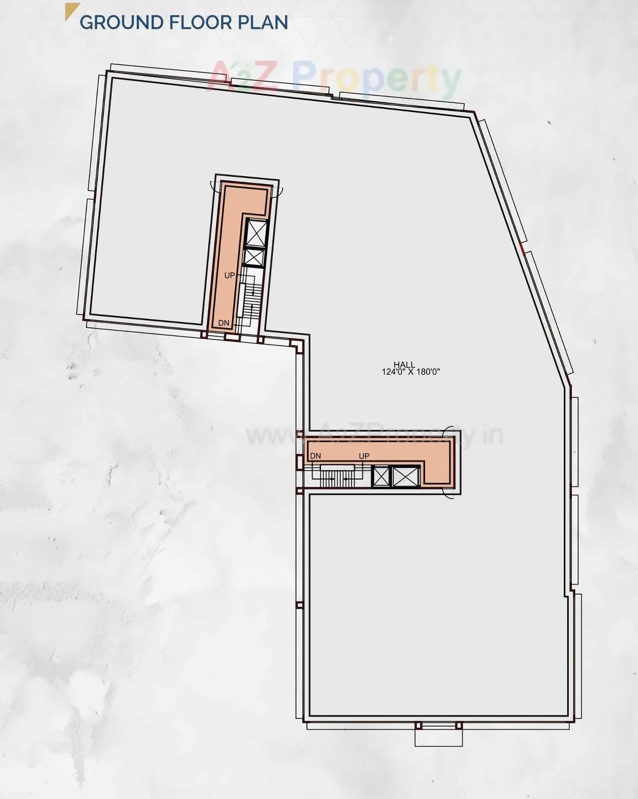Layout of real estate project Kanan Areca located at Harsol, Ahmedabad, Gujarat