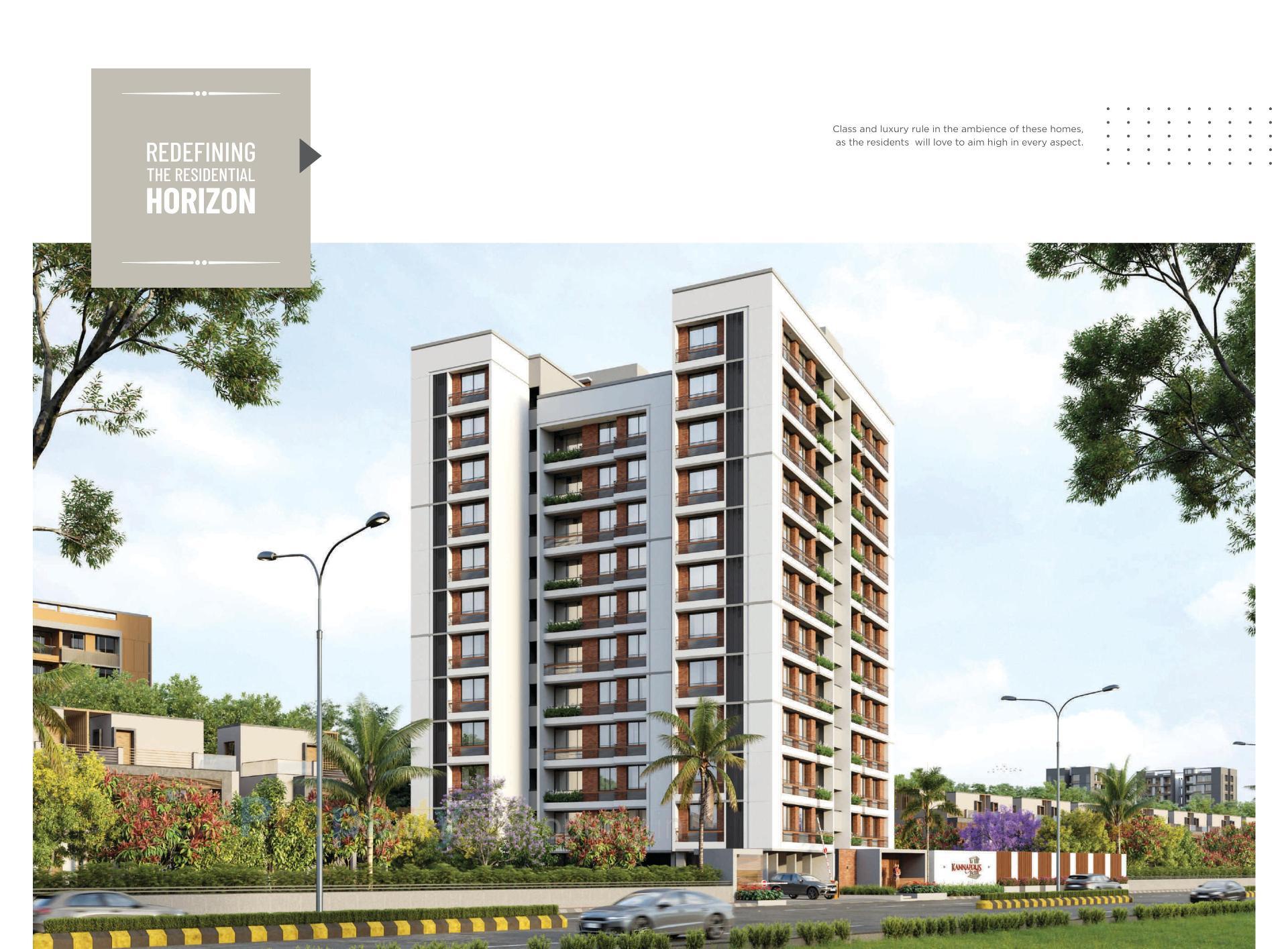 3D Elevation of real estate project Kannapolis located at Ahmedabad, Ahmedabad, Gujarat