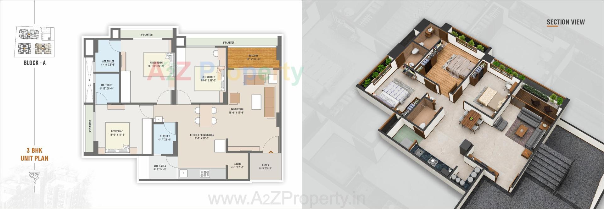 Layout of real estate project Kantam Residency located at Chenpur, Ahmedabad, Gujarat