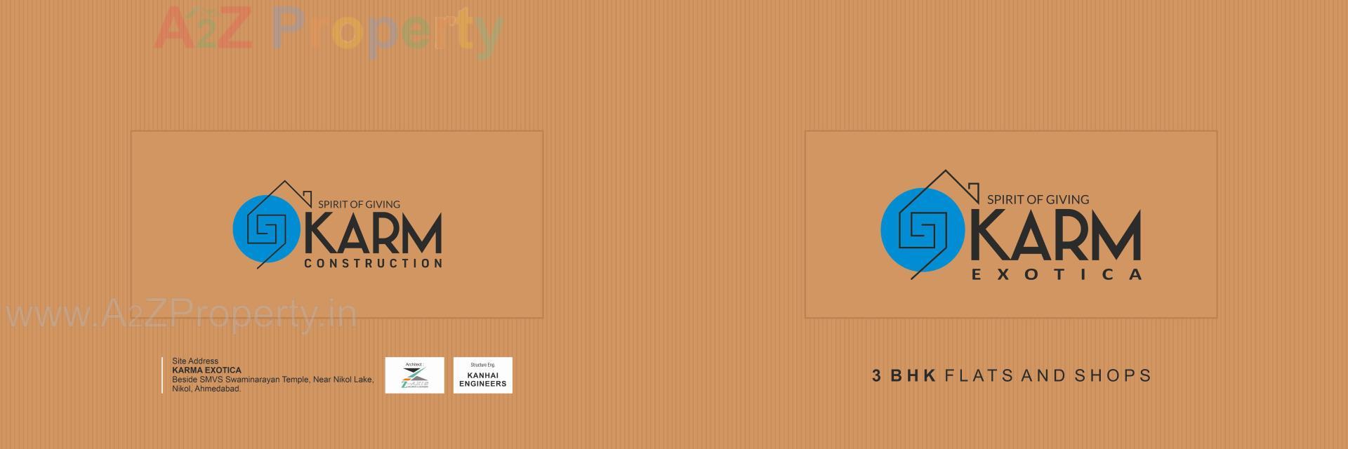 of real estate project Karm Exotica located at Nikol, Ahmedabad, Gujarat
