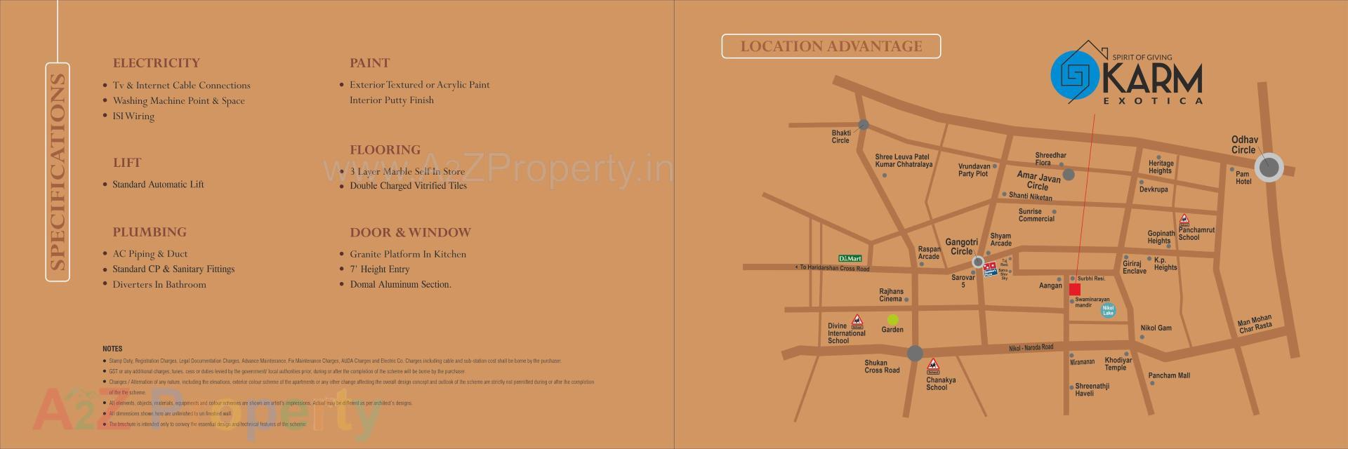  of real estate project Karm Exotica located at Nikol, Ahmedabad, Gujarat